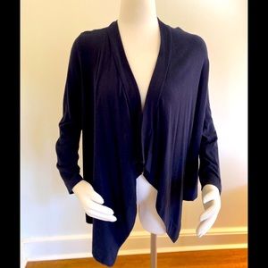 Talbots petite waterfall cardigan